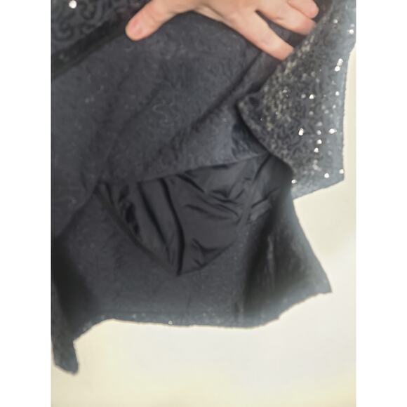 Weissman Balera black sleeveless sequin shift dress - large child - SWIFTIE ERAS - Picture 4 of 6